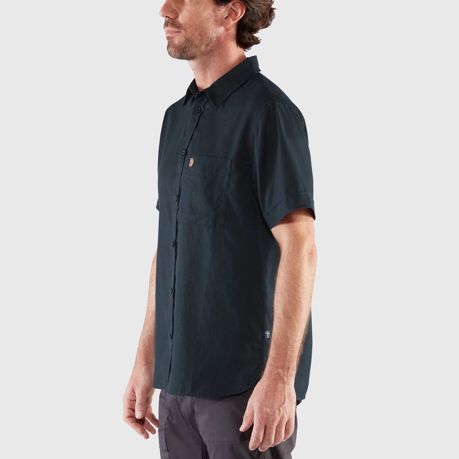 Övik Travel Shirt SS Men CHALK WHITE / S