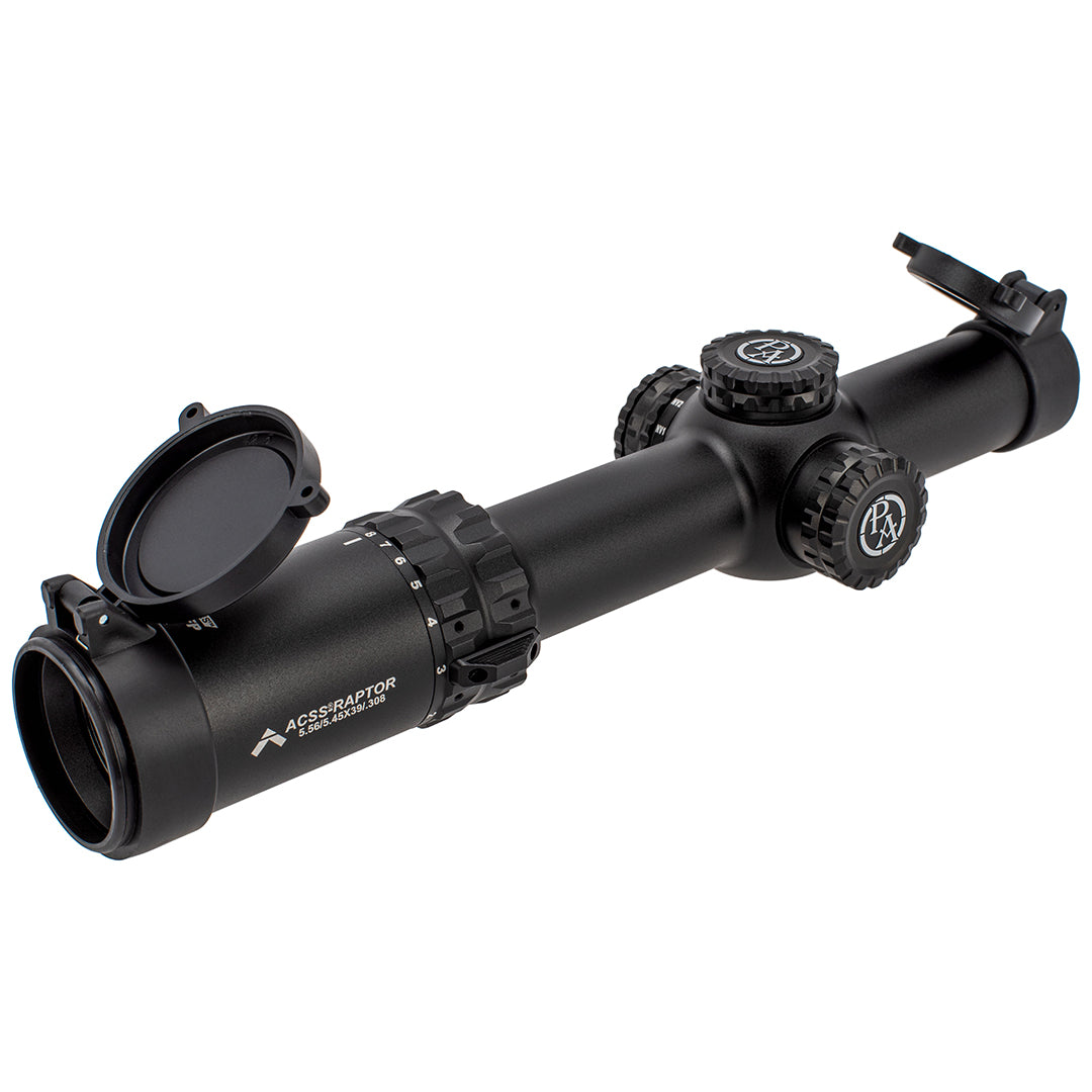 SLx 1-8x24 mm FFP Belyst ACSS-RAPTOR-5.56/5.45/.308 Scope