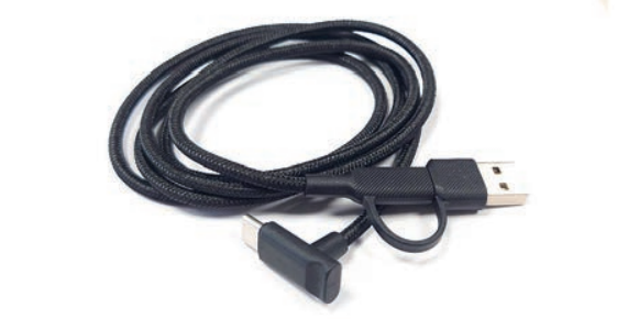 USB Kabel USB-A/USB-C to USB-C angle EN STL