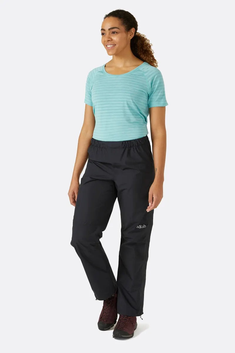 Downpour Eco FZ Pants Women BLACK / UK 08-XS