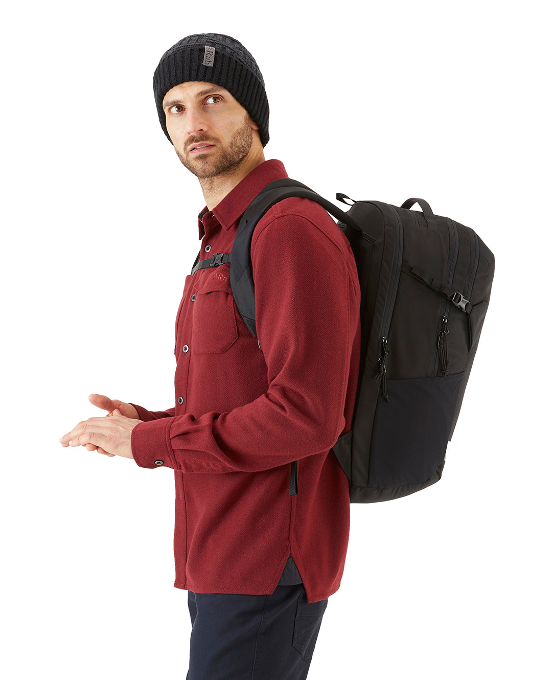 Depot 28 Datorryggsäck BLACK / 28