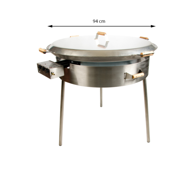 Komplett Paket PRO-960 Inkl lock & överdrag KOLSTÅL LIGHT / ONE SIZE