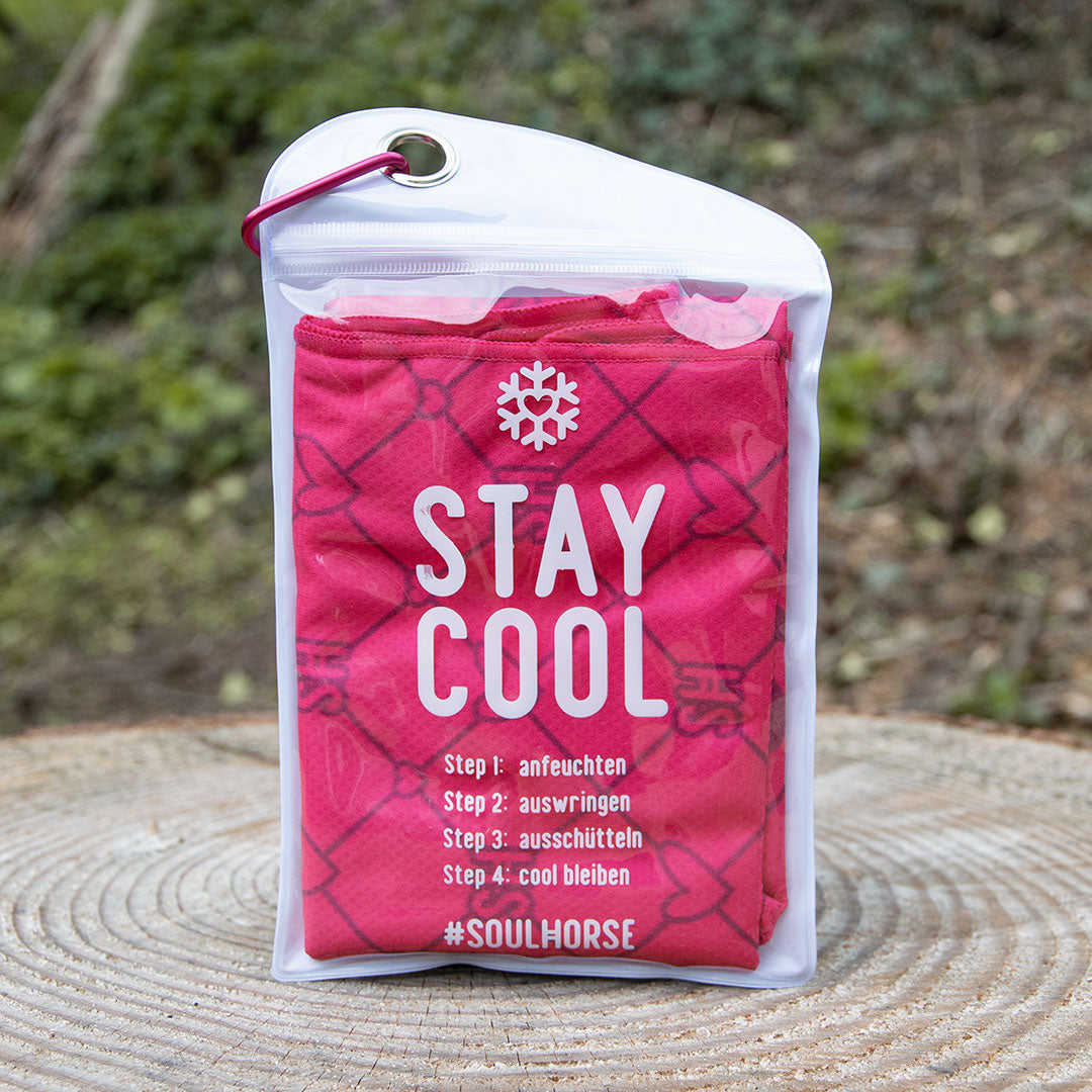 Kylhandduk av mikrofiber Keep it cool PINK / EN STL / ONE SIZE