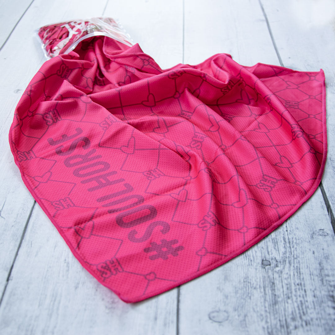 Kylhandduk av mikrofiber Keep it cool PINK / EN STL / ONE SIZE