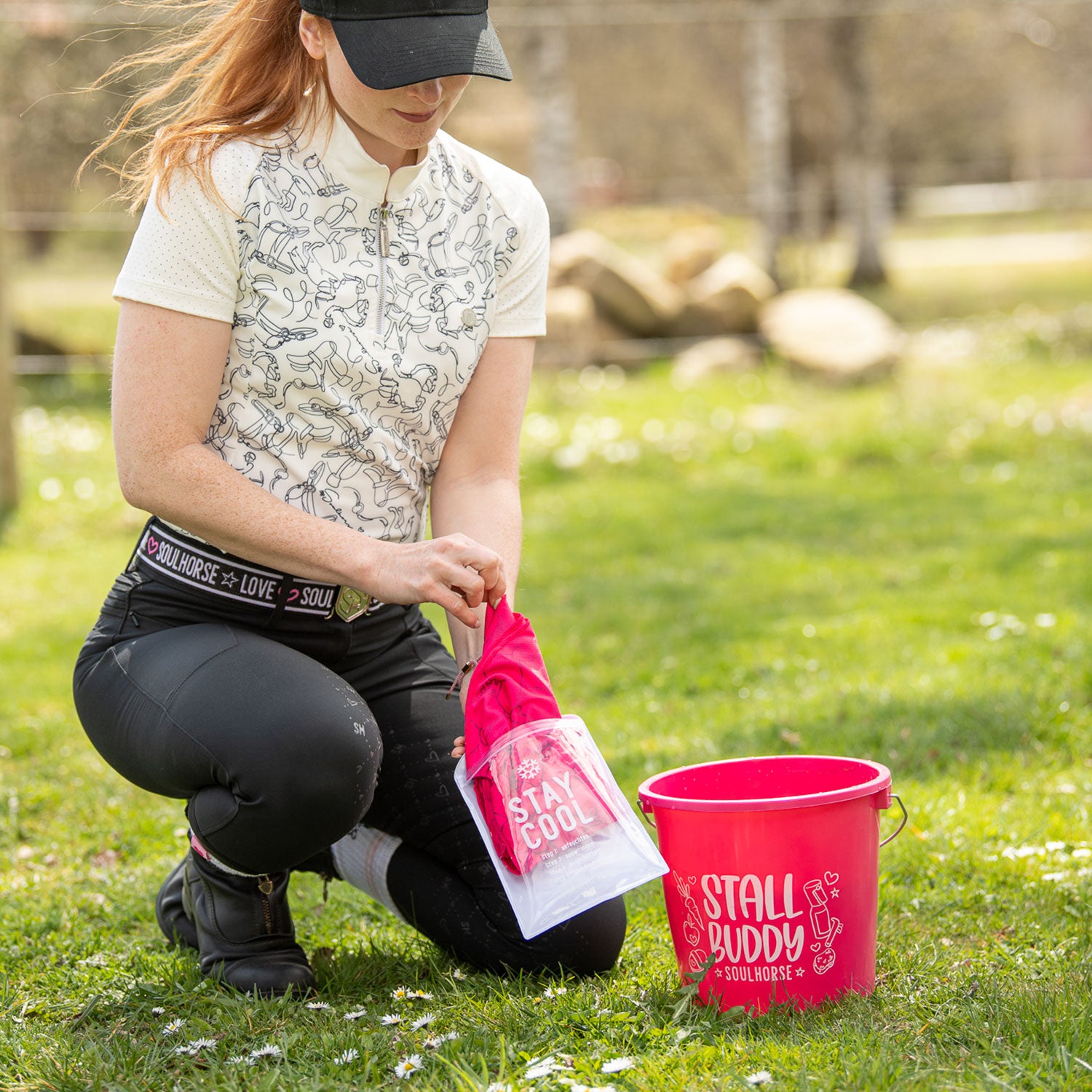 Kylhandduk av mikrofiber Keep it cool PINK / EN STL / ONE SIZE