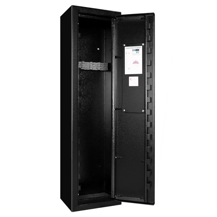 Vapenskåp Scandinavian Safe SP4 Ink Led-belysning och frakt! UTAN KODLÅS