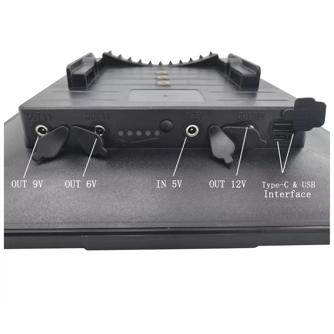 Solpanel med inbyggt batteri 1 ST