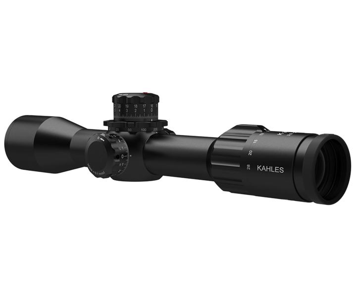 K328i 3,5-28x50 FFP MIL SVART / 36 MM / CW / MSR2 / WIND L