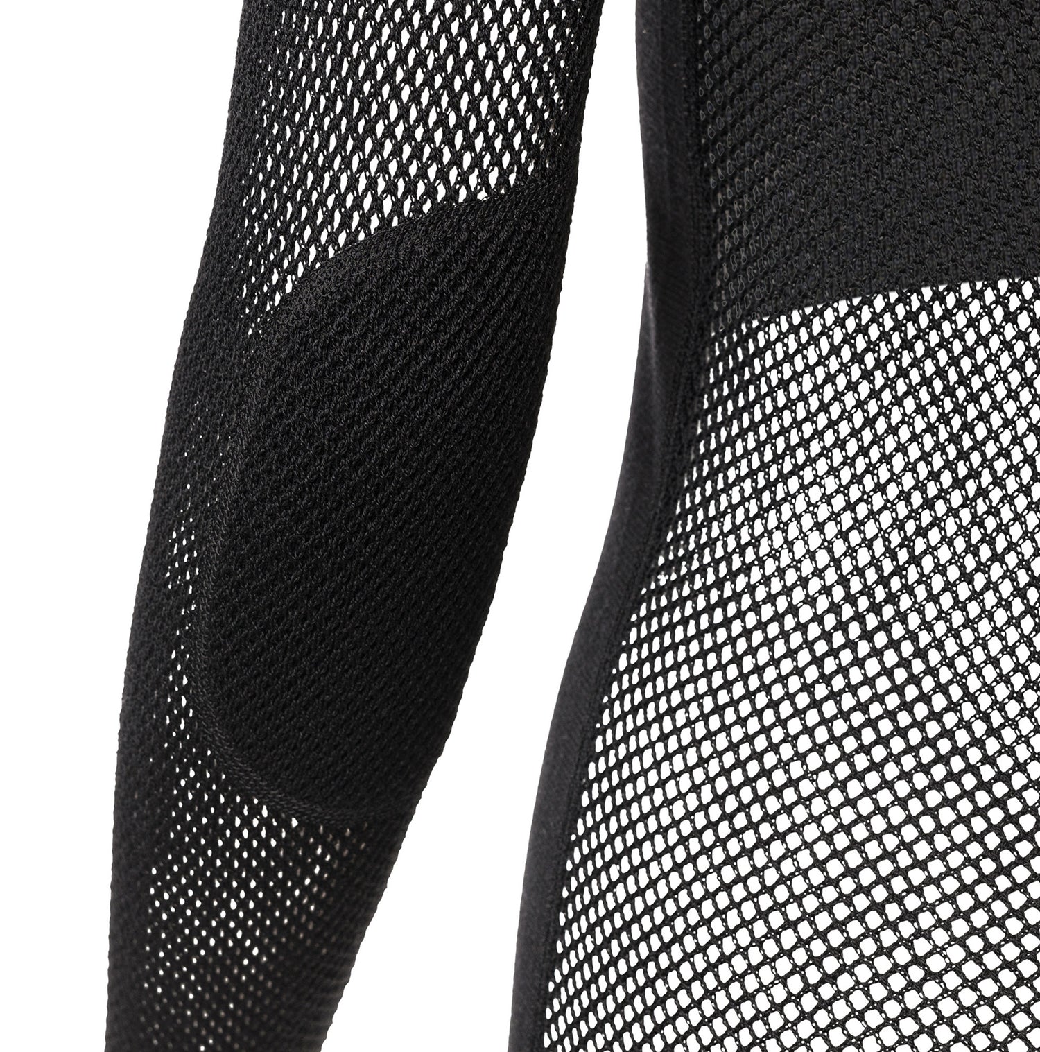 WoolNet Original Polo w/Zip Women Jet Black JET BLACK / XS