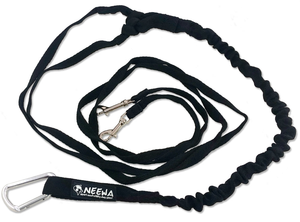 Racing Tug Line med Bungee/2 hundar
