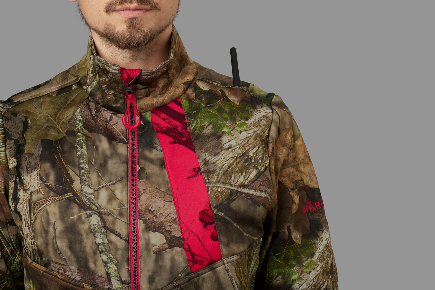 Moose Hunter 2.0 Fleece Jacka MOSSYOAK®BREAK-UP COUNTRY®/MOSSYOAK®RED / S