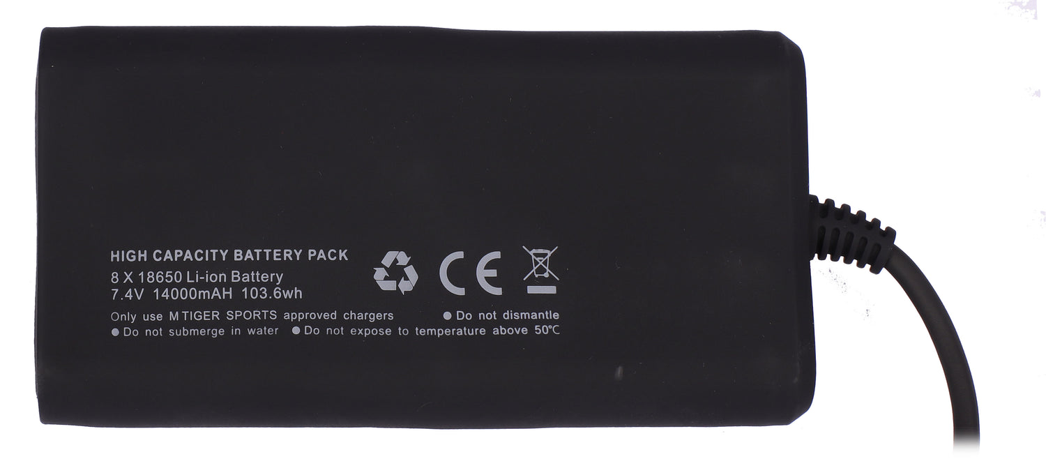 Battery-pack 7,4V 14 Ah 8-cell SVART / ONE SIZE