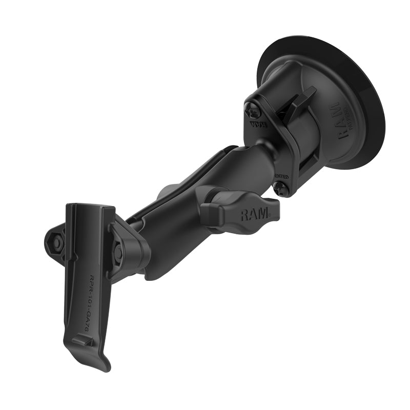 Twist-Lock ™ sugkoppmontering med Garmin ryggradshållare