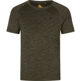 Active S/S T-Shirt Dam PINE GREEN / S