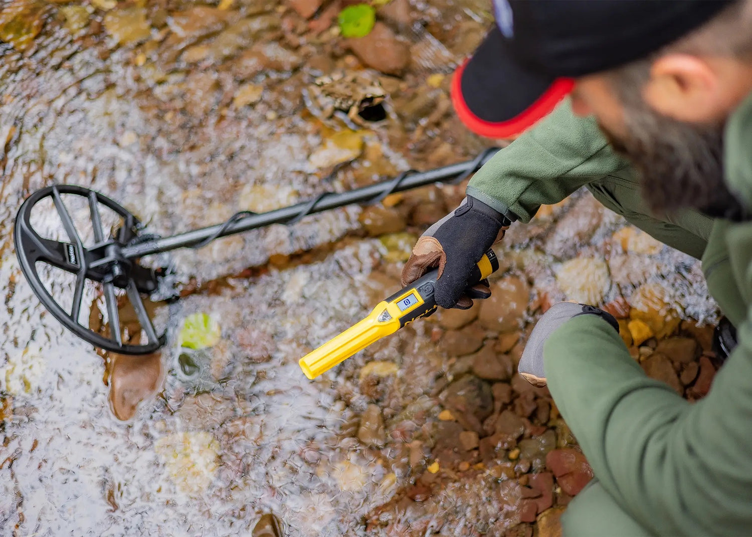 Accupoint Pointer SVART/GUL / ONE SIZE