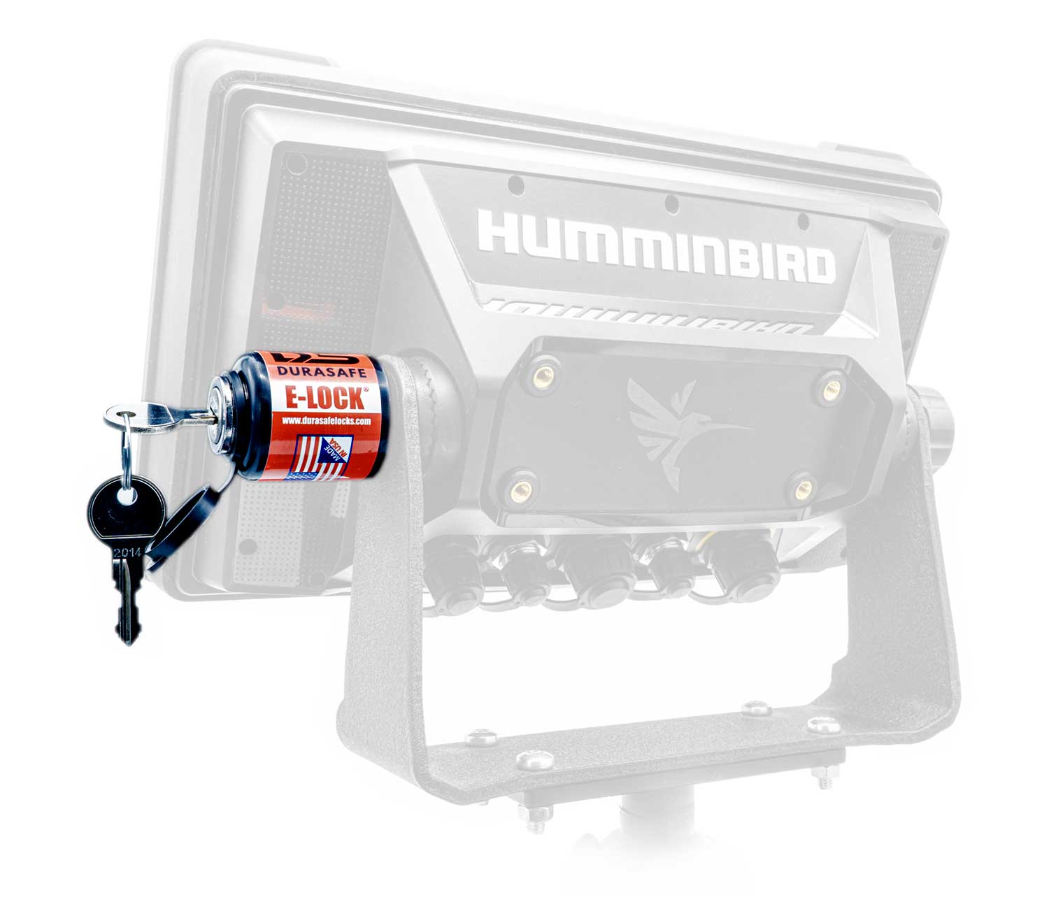 Durasafe E-lock Single SVART/RÖD / ONE SIZE