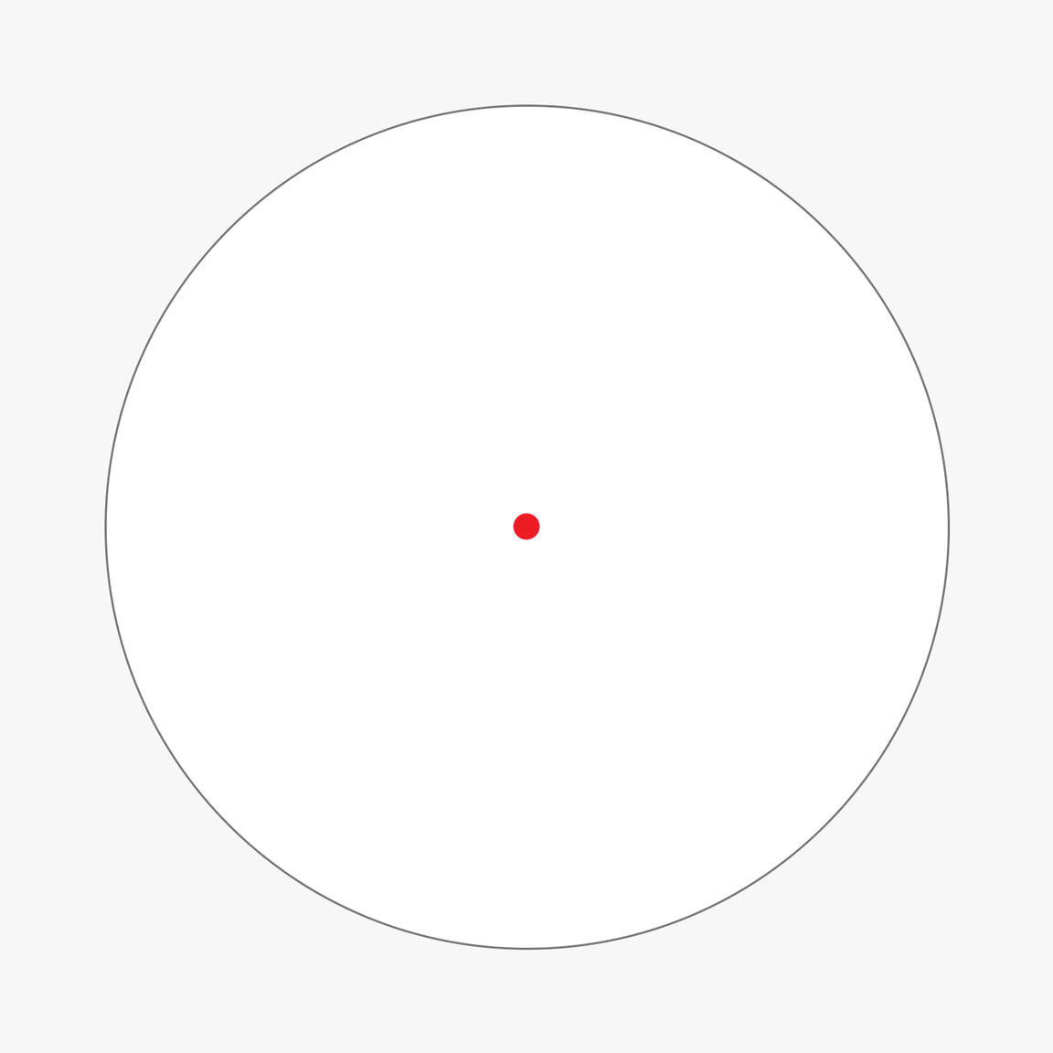 Midas Flash Dot Holografiskt Rödpunktssikte 3 MOA SVART / EN STL
