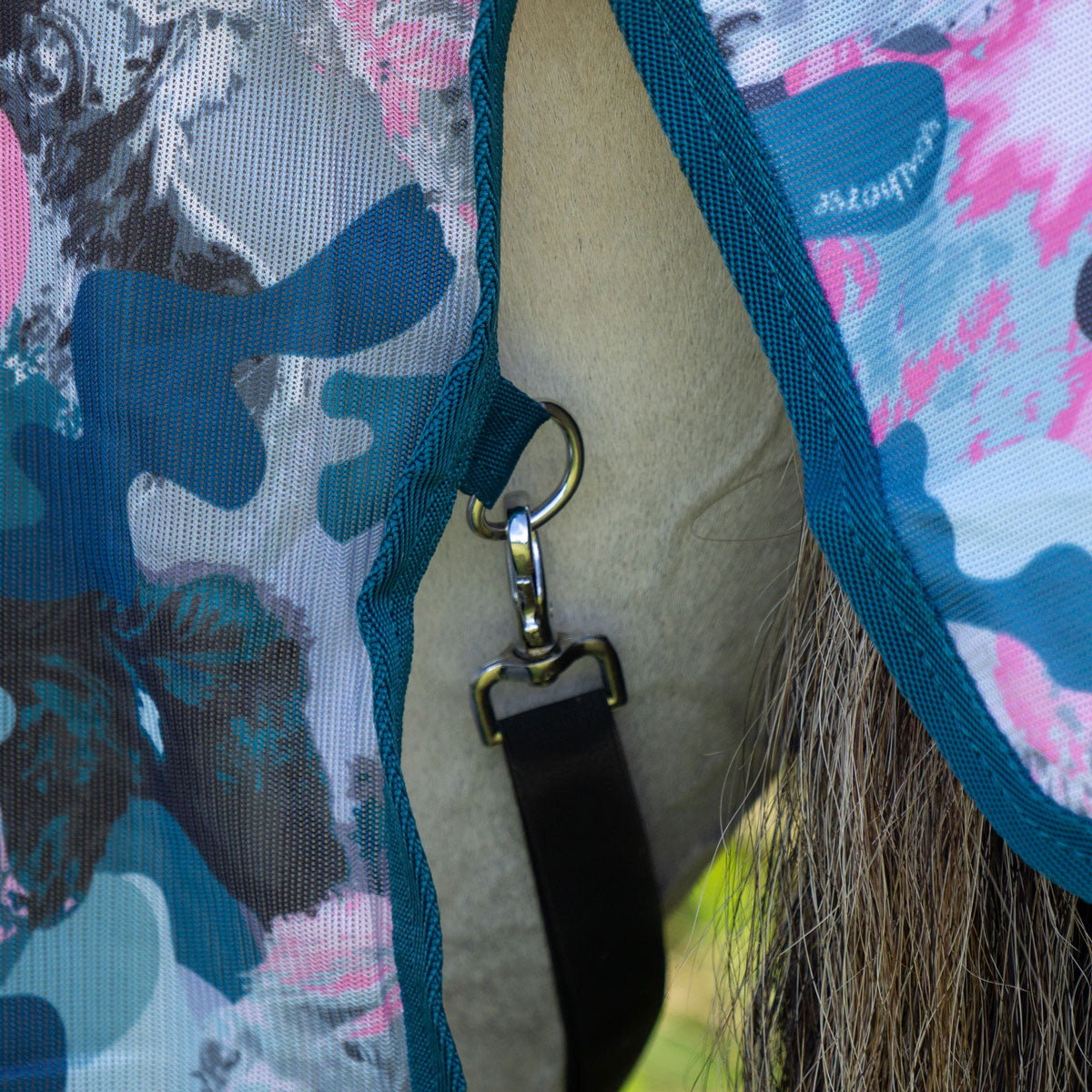 Flugtäcke Flybuster Crazy Connection BLUE/PETROL/ROSE / 105 CM