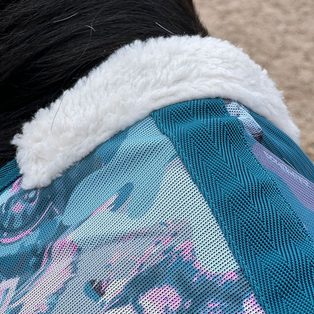 Walker-Flugtäcke Crazy Connection BLUE/PETROL/ROSE / 105 CM