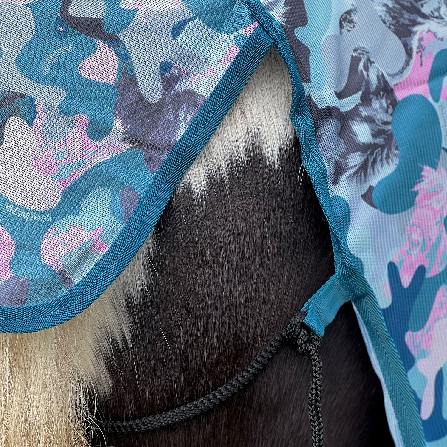 Walker-Flugtäcke Crazy Connection BLUE/PETROL/ROSE / 105 CM