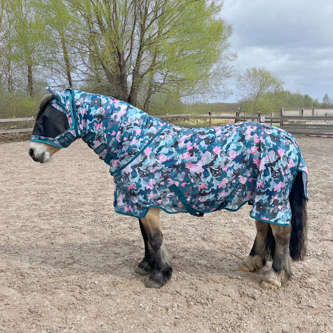 Halsdel Flybuster Crazy Connection BLUE/PETROL/ROSE / S