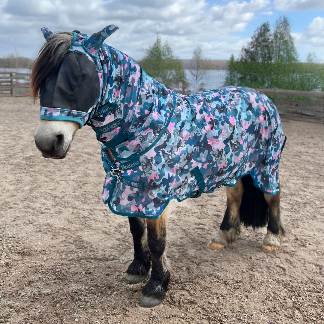 Halsdel Flybuster Crazy Connection BLUE/PETROL/ROSE / S