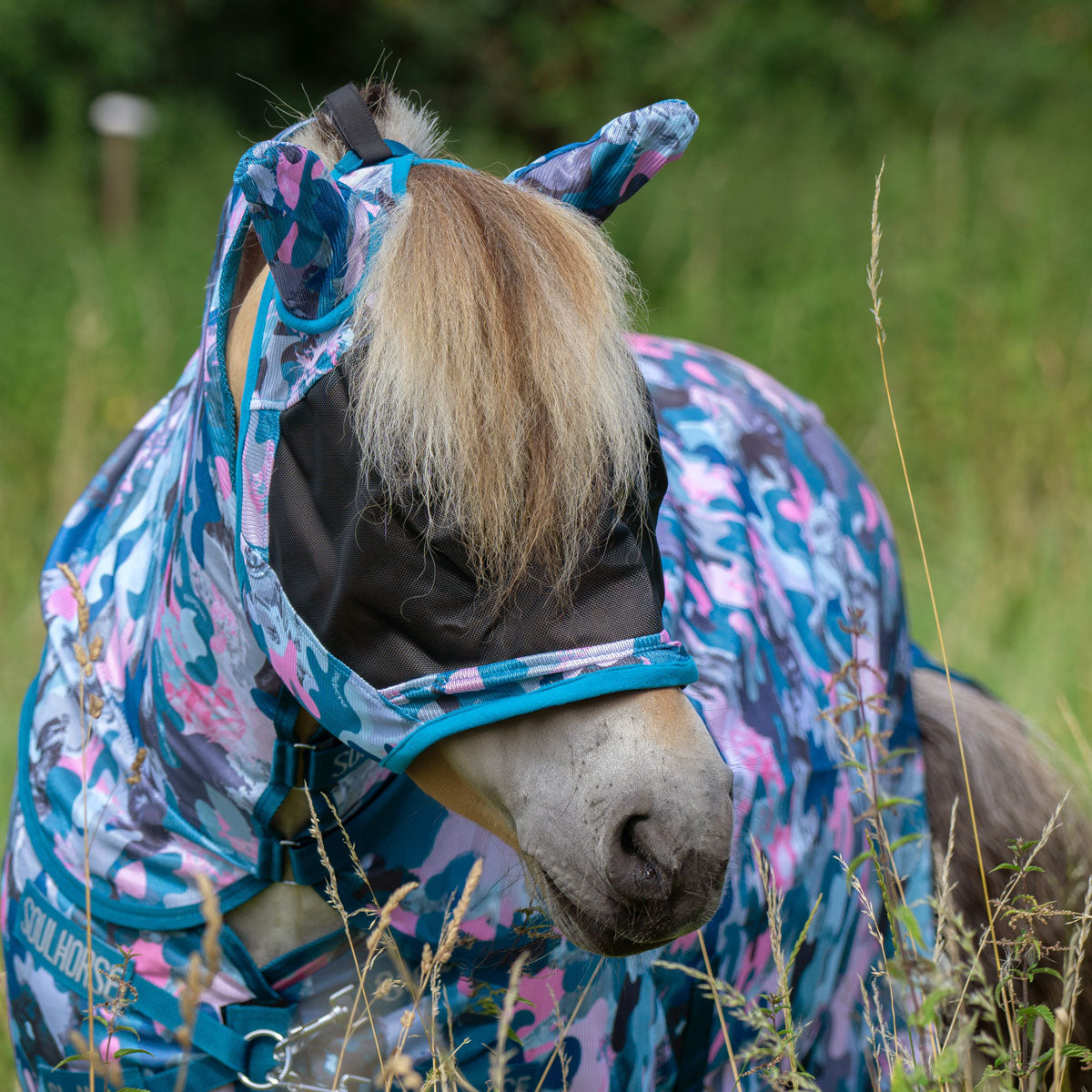 Flughuva Flybuster Crazy Connection BLUE/PETROL/ROSE / S