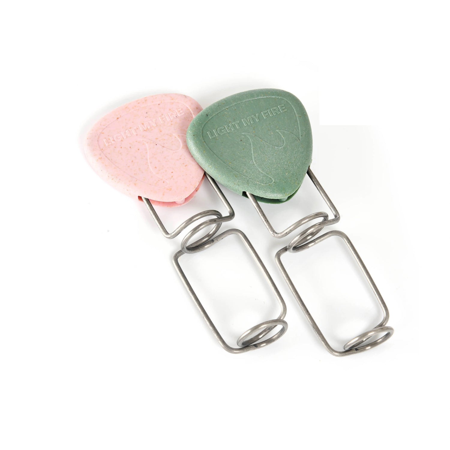 GrandPa´s FireFork 2-pack SANDYGREEN/DUSTYPINK / 103X47X19 MM