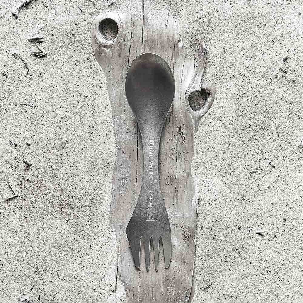 Spork titanium Made in Sweden TITANIUM / EN STL