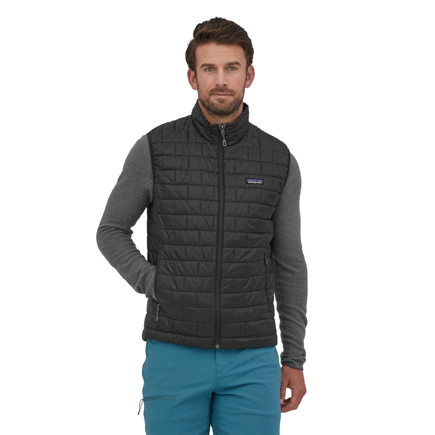 Men's Nano Puff Vest BLACK / XS