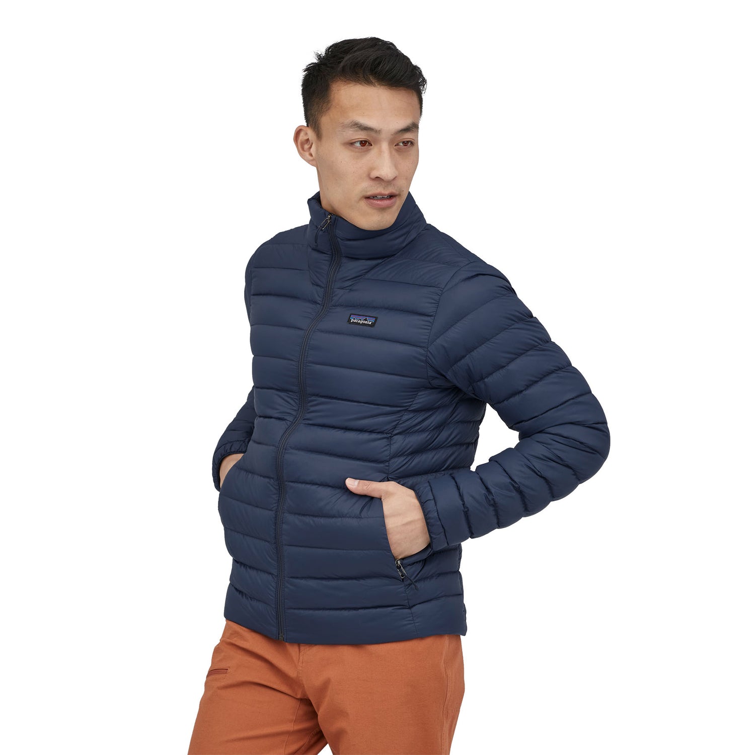 Men's Down Sweater NEW NAVY / XS