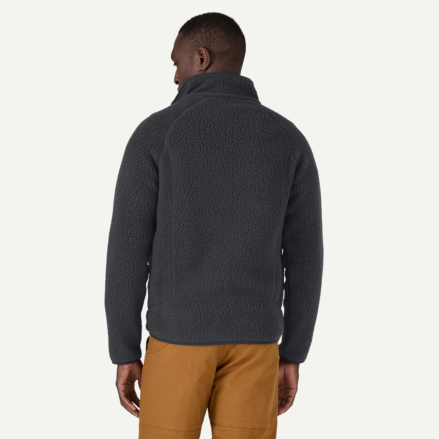 Men's Retro Pile Fleece Jacket PITCH BLUE W/ENDLESS BLUE / XS