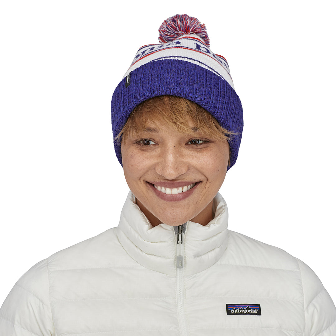 Powder Town Beanie PARK STRIPE: VIKING BLUE / EN STL