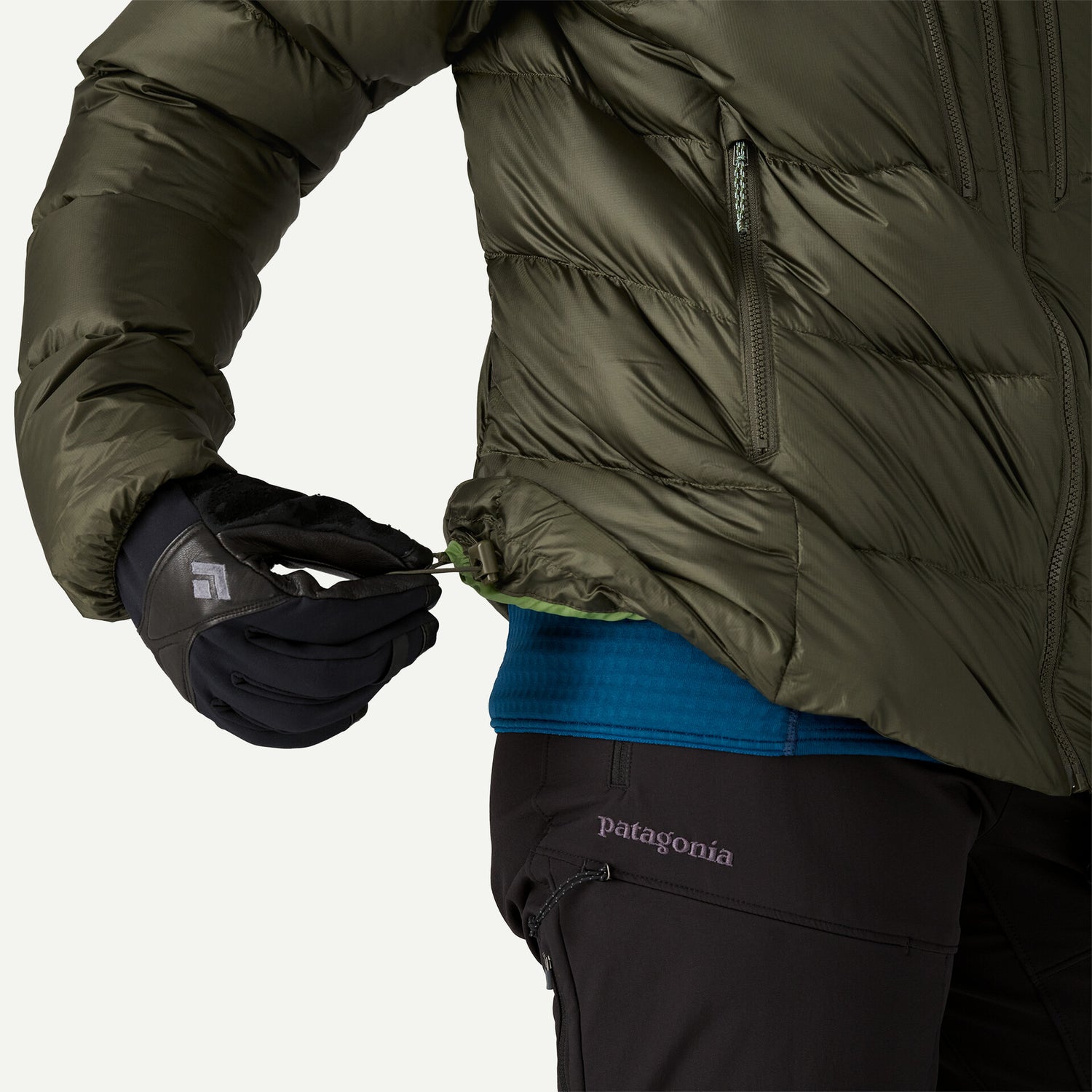 Women's Fitz Roy Down Hoody PINE NEEDLE GREEN / XS