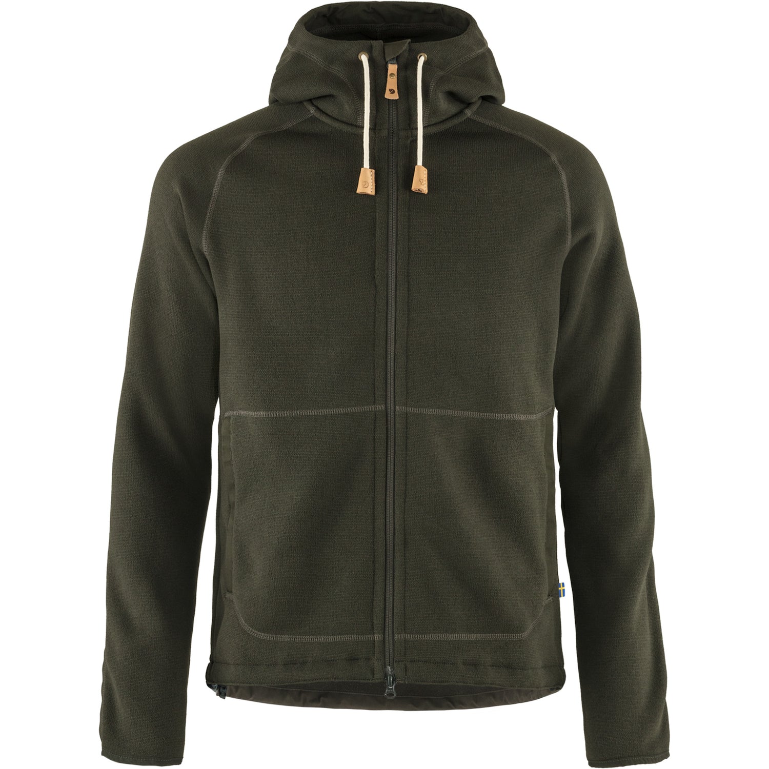 Övik Fleece Hoodie Men DEEP FOREST / S