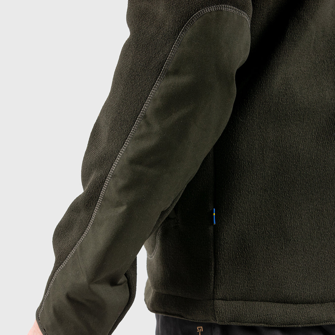 Övik Fleece Hoodie Men DEEP FOREST / S