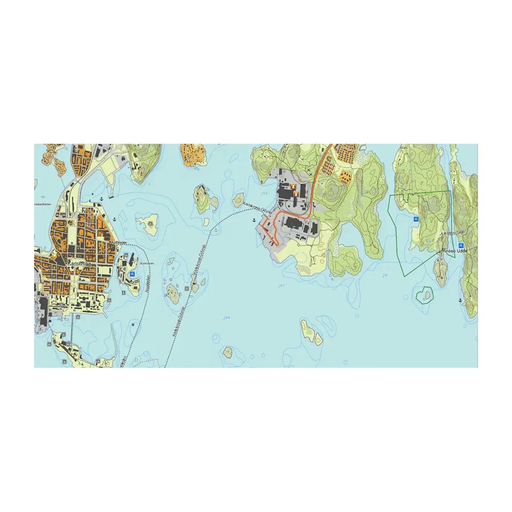 TOPO Friluftskartan Sverige v7 PRO ONE SIZE