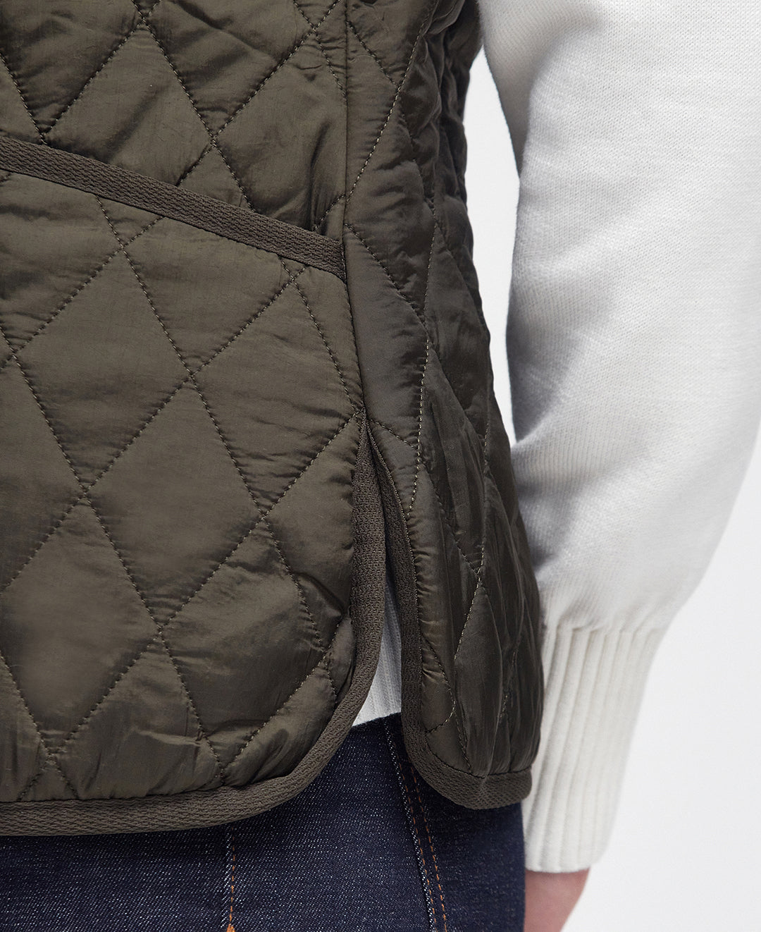 Betty Liner Vest DARK OLIVE / 10