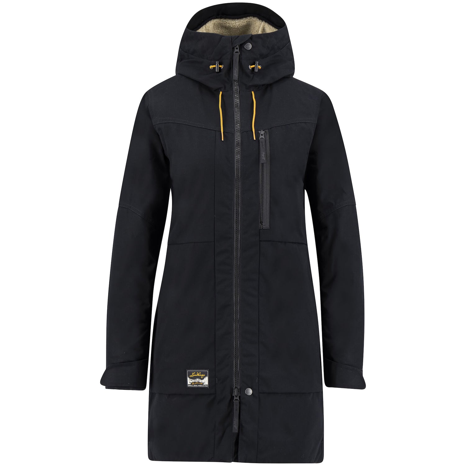 Knak Pile Womens Parka BLACK / XS