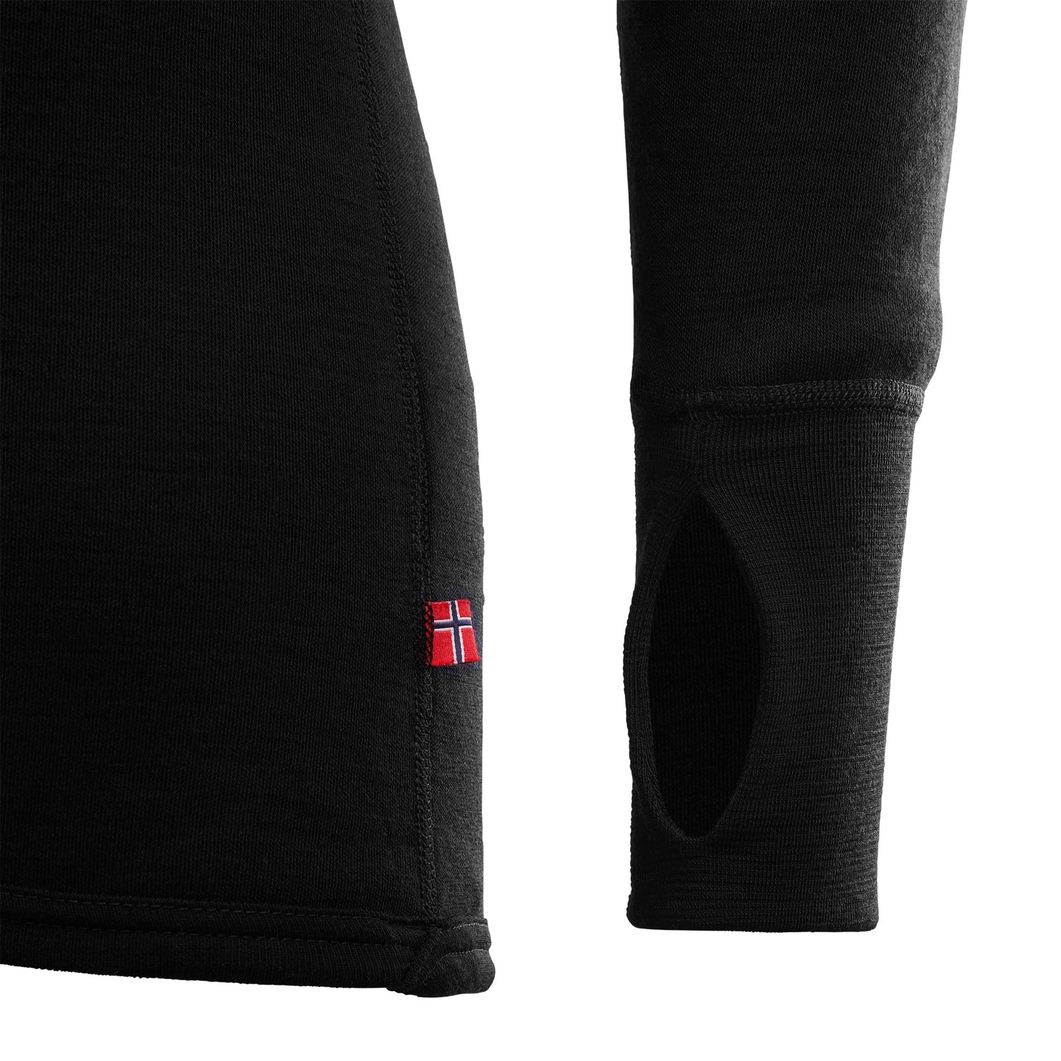 DoubleWool Polo Men JET BLACK/MARENGO / XS