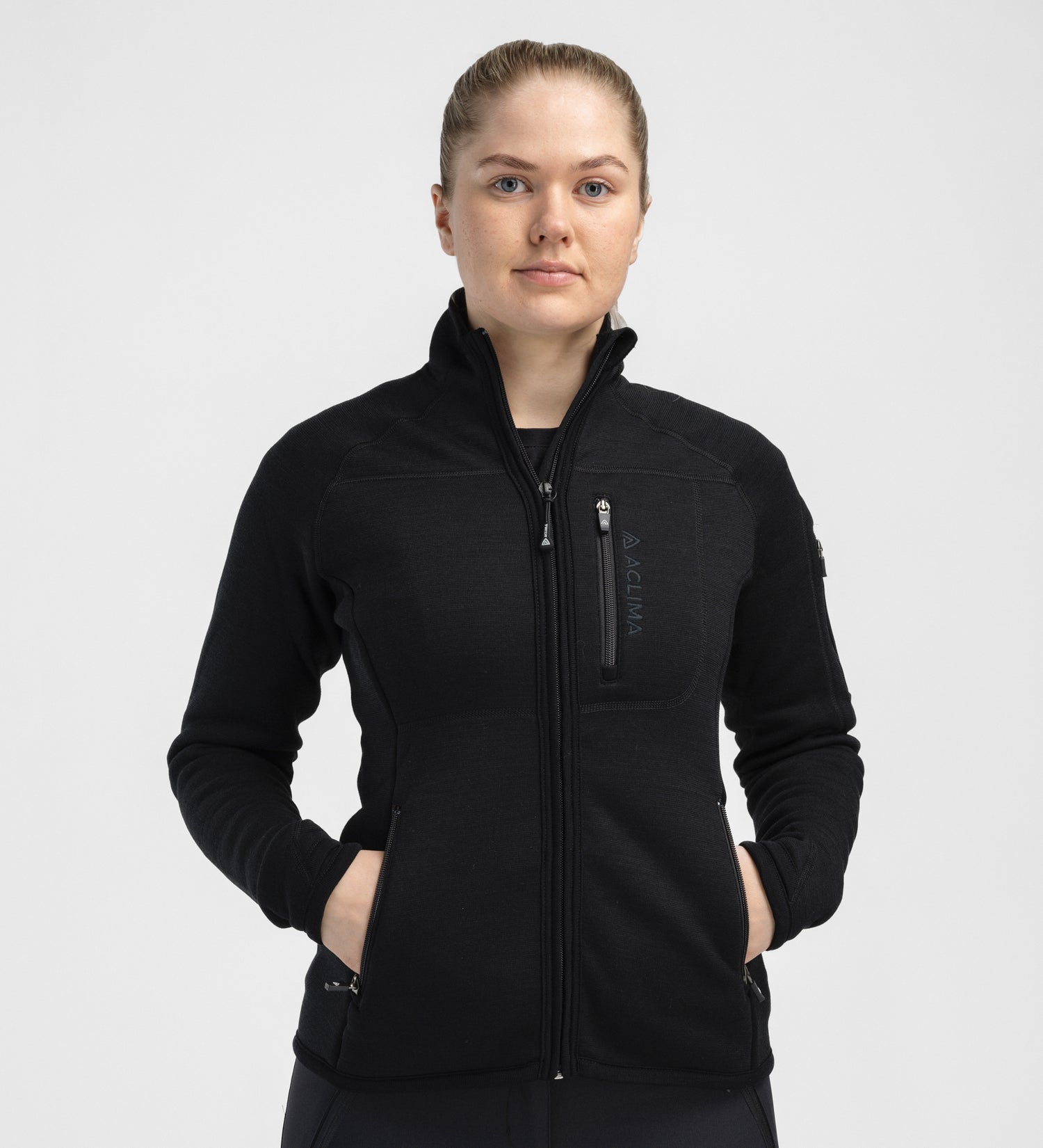 FleeceWool V2 Jacket Women JET BLACK / XS