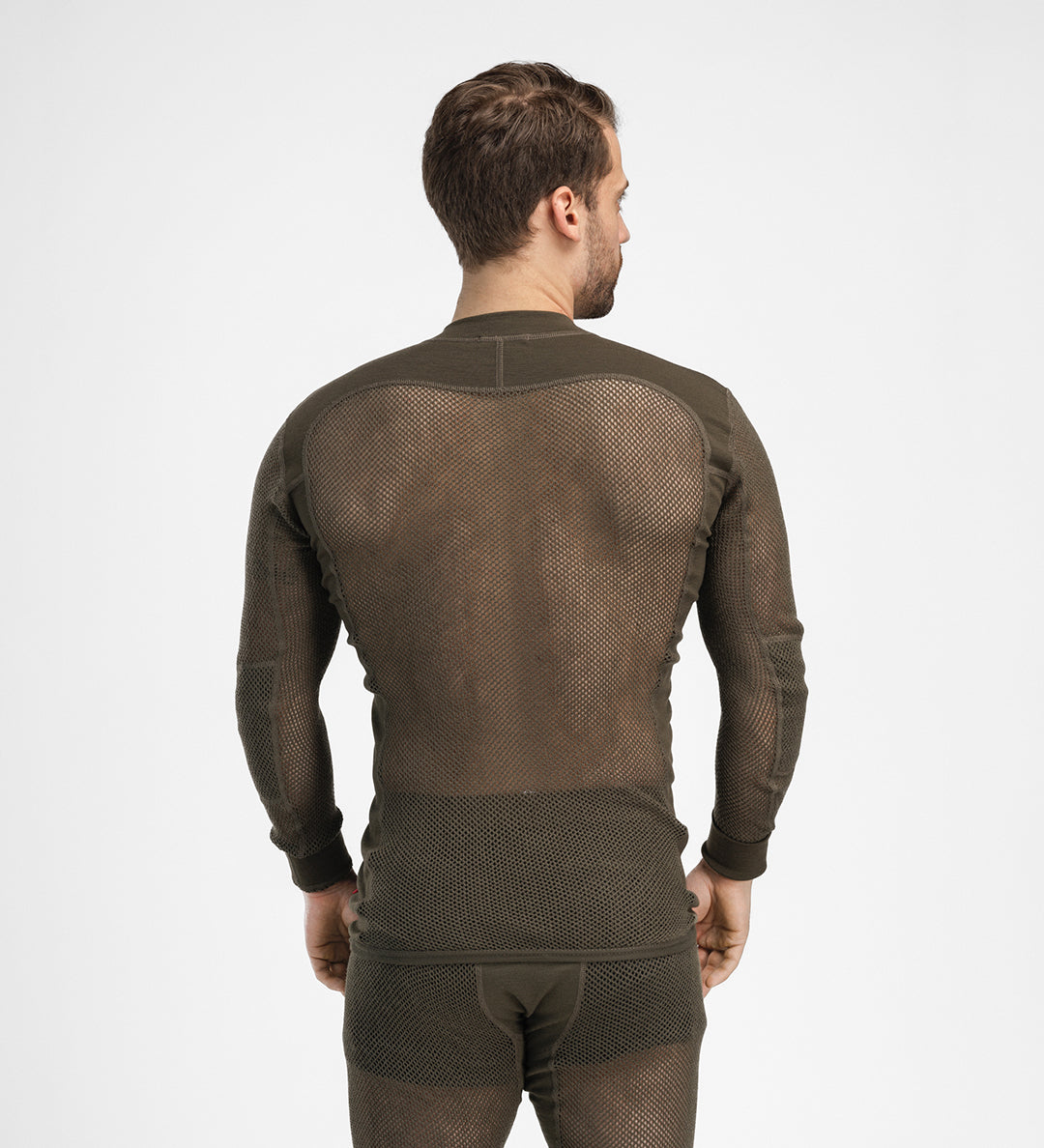 WoolNet Original Crewneck Shirt Men Tarmac TARMAC / XS