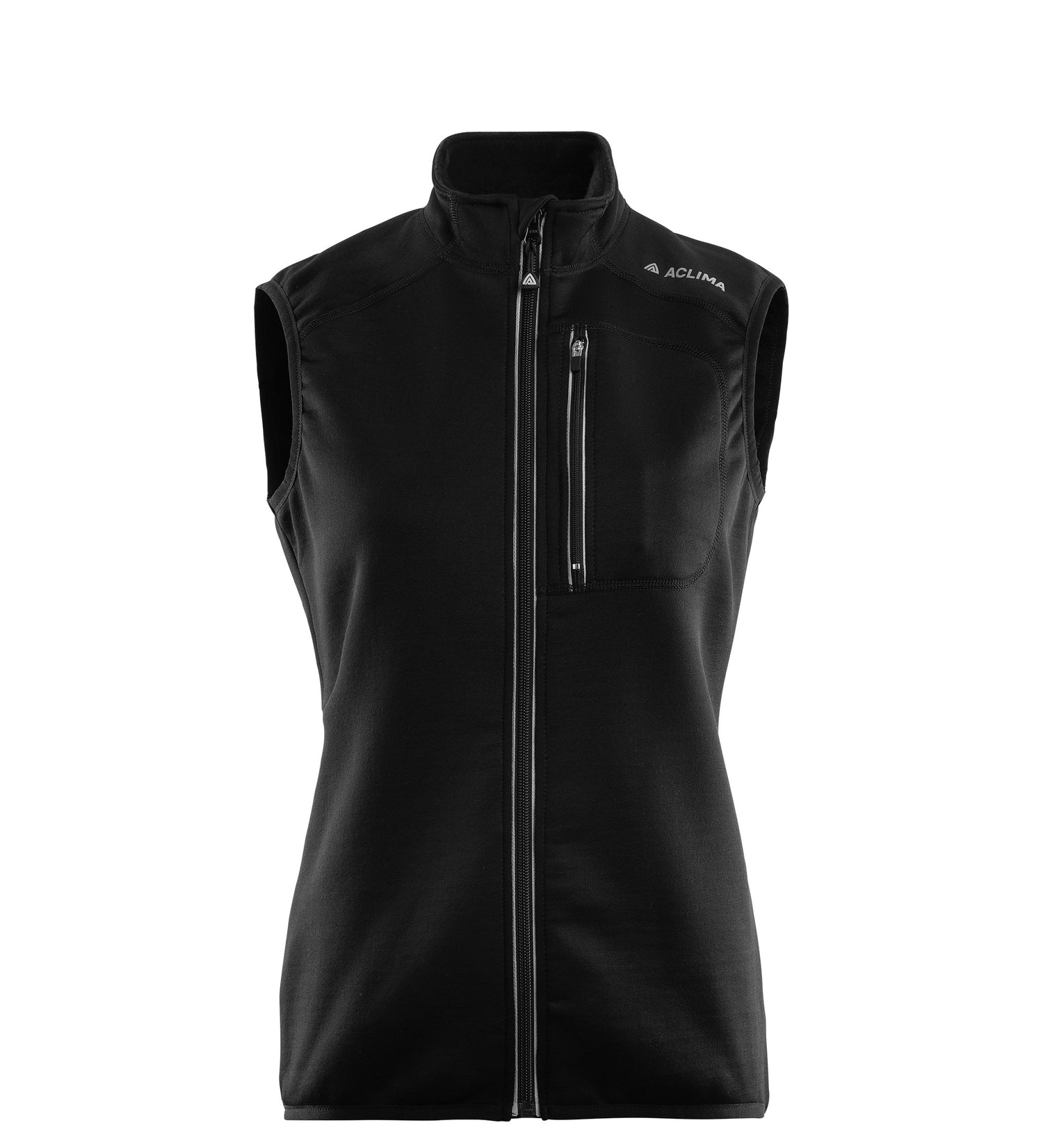 WoolShell Vest Women JET BLACK / XS