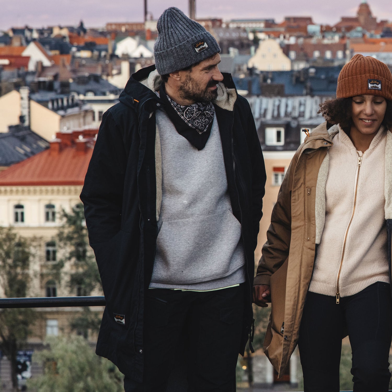 Knak Pile Mens Parka BLACK / L