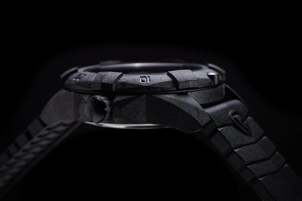 Carbon Composite Dive Series 1001 Svart Med Svart Armband SVART MED SVART ARMBAND / 1 ST
