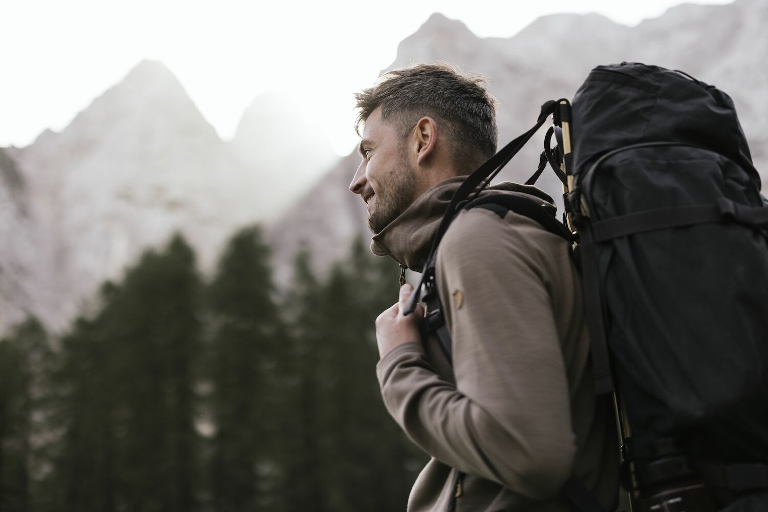 Keb Fleece Hoodie Men BLACK / XS