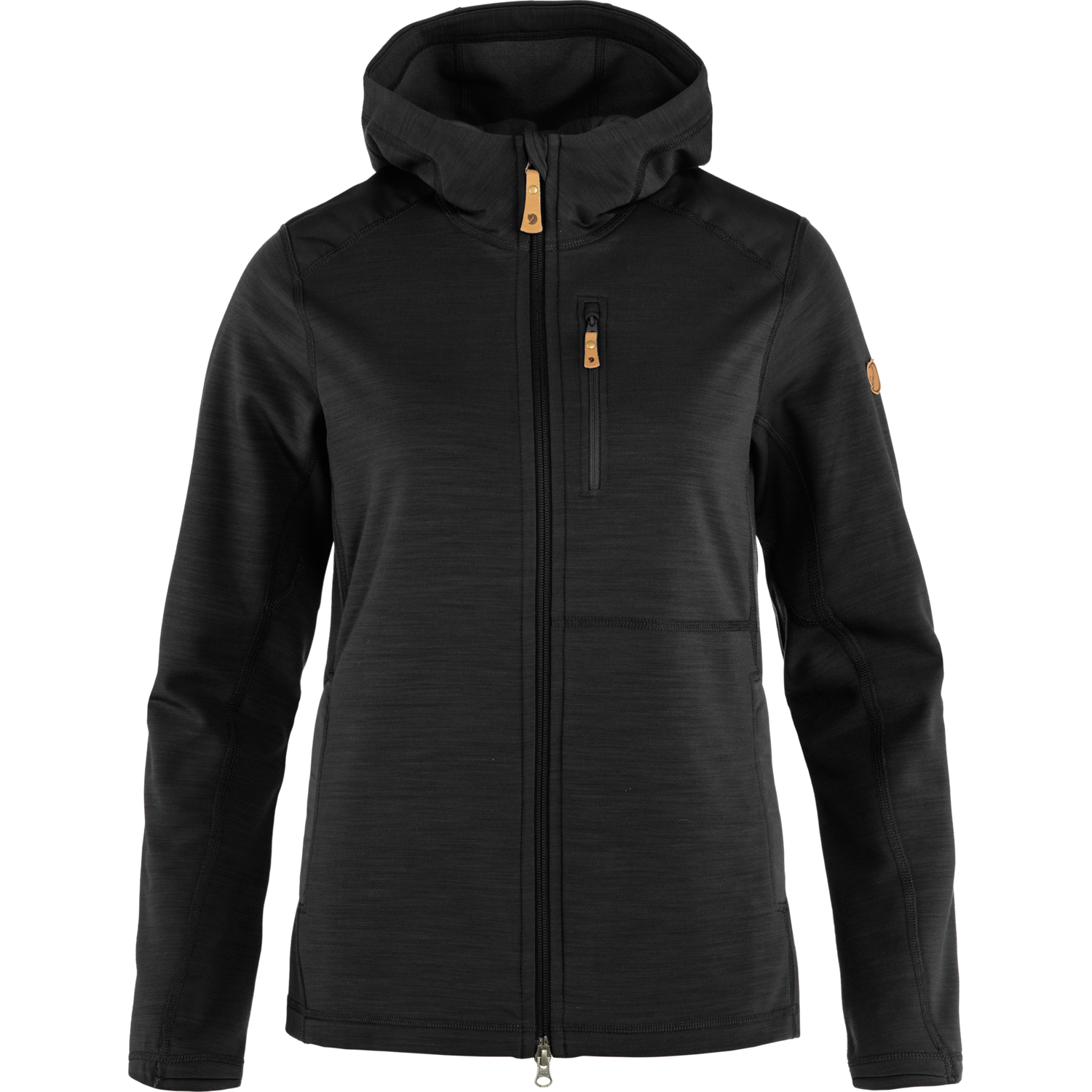Keb Fleece Hoodie Women BLACK / XXS
