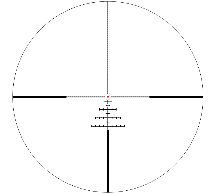 Helia K18i-2 1-8x24 Belyst Kikarsikte EN STL