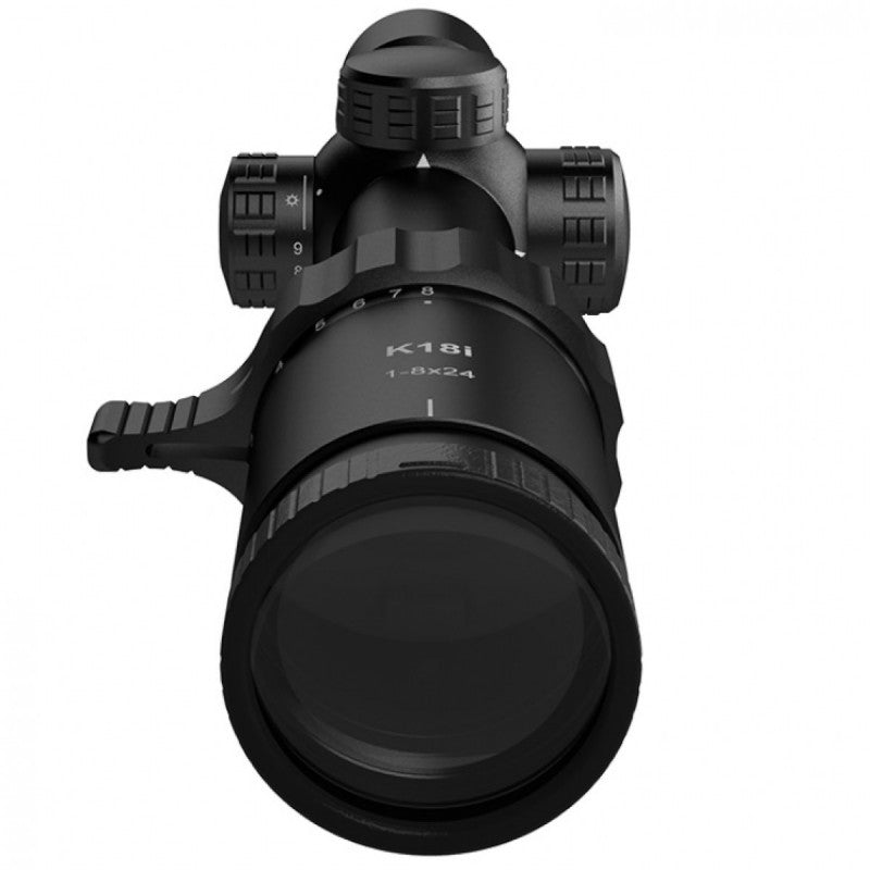 Helia K18i-2 1-8x24 Belyst Kikarsikte EN STL