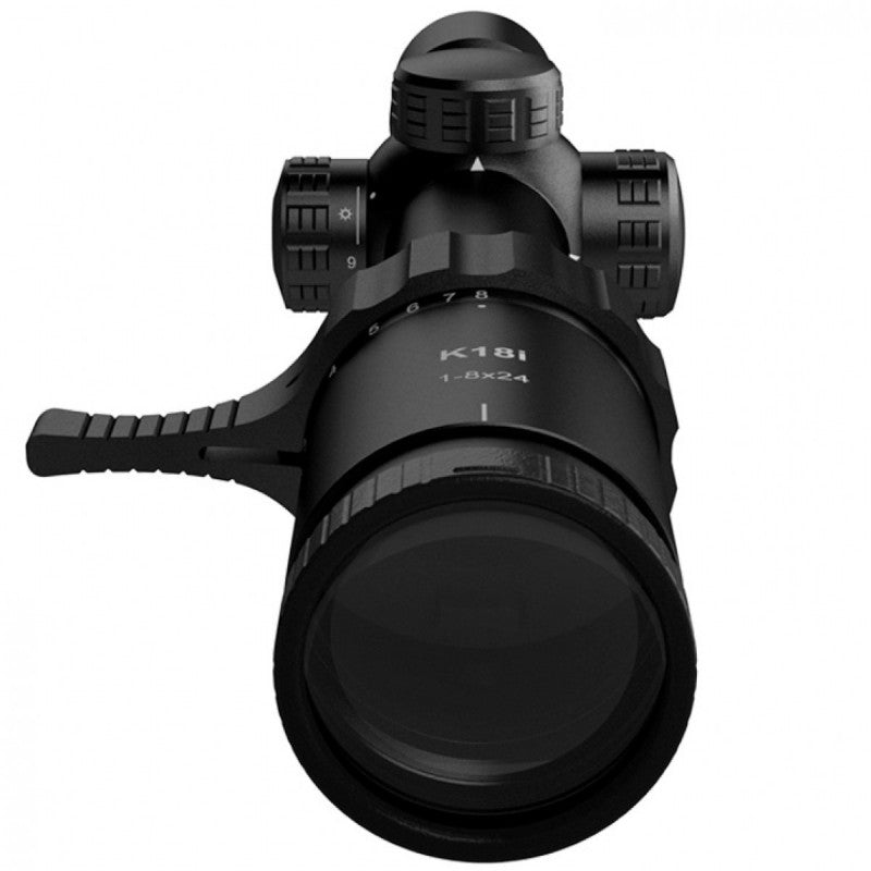 Helia K18i-2 1-8x24 Belyst Kikarsikte EN STL